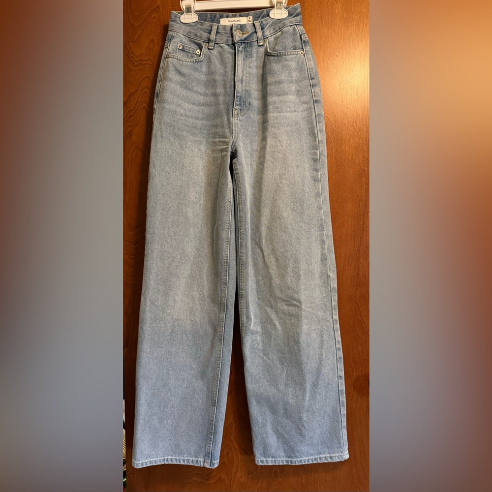Glassons Wide Leg Mom Jeans